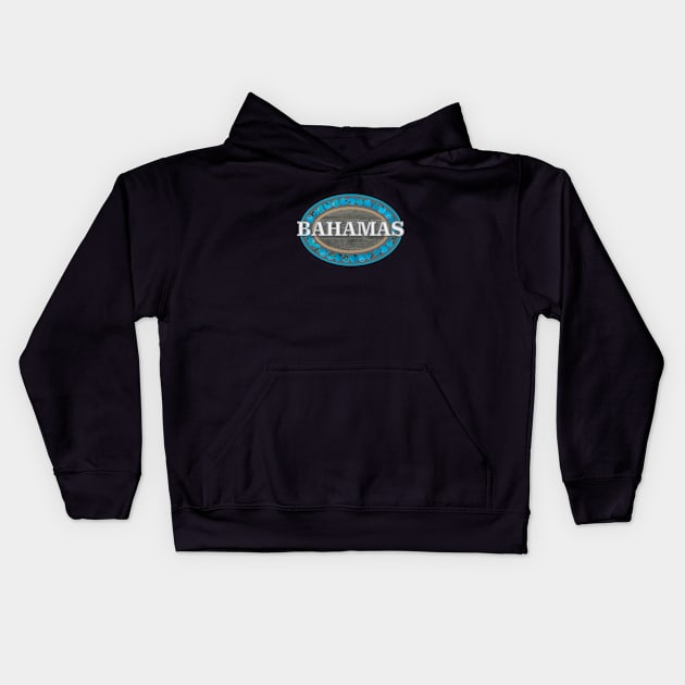 Bahamas Kids Hoodie by Dale Preston Design